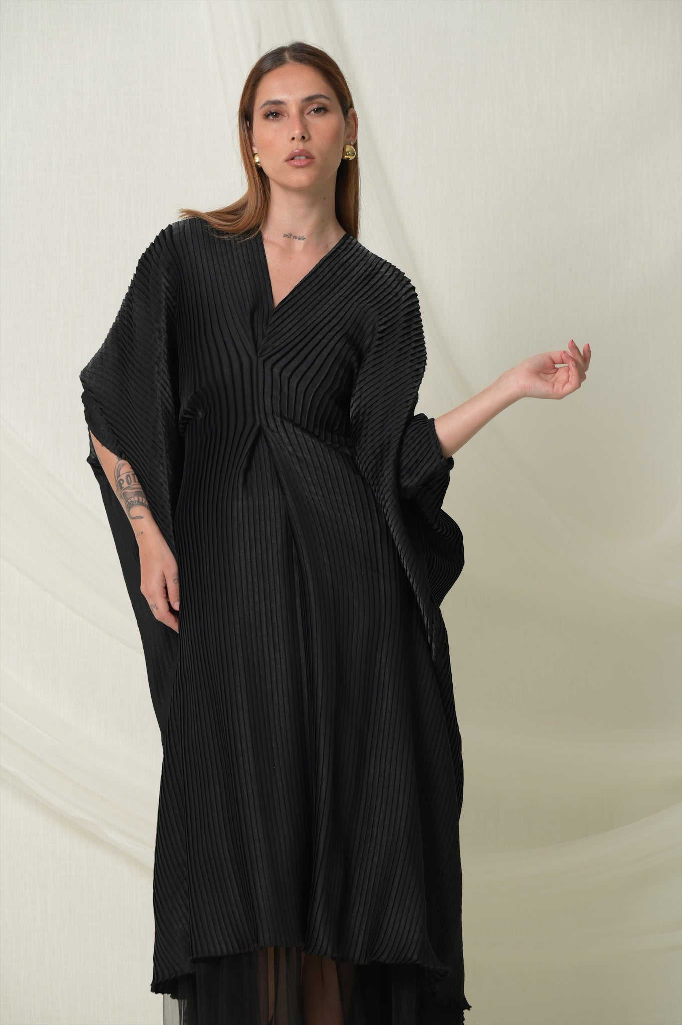 Black Pleats