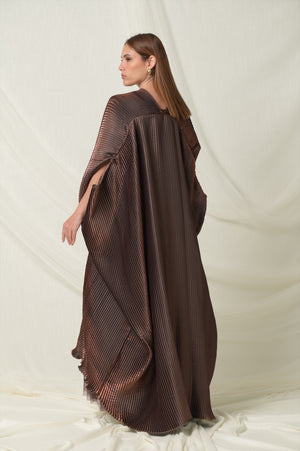 Brown Pleats