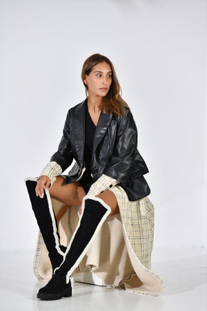 White Plaid