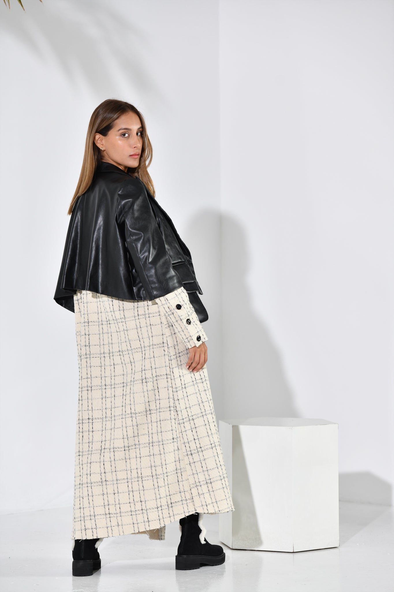 White Plaid